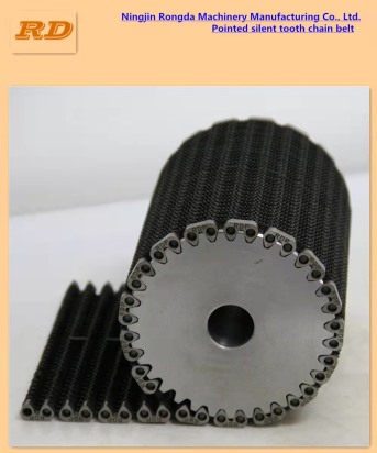 玻璃廠用高速的行列機(jī)用帶保護(hù)帽的無(wú)聲齒形鏈帶齒輪