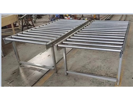 無動力滾筒輸送機(jī)完工發(fā)貨，發(fā)往河北鼎元無紡制品有限公司