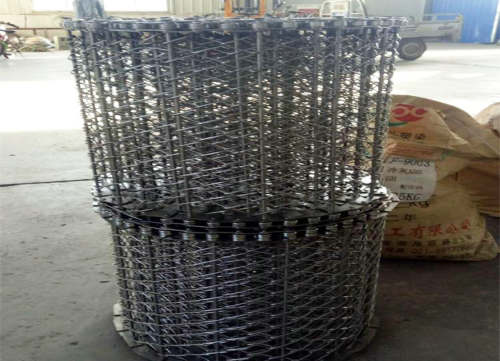 不銹鋼網帶 鏈條式支桿輸送帶