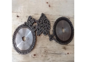 無聲齒形鏈條鏈輪CL06節(jié)距9.525毫米外導(dǎo)9片鏈輪 齒輪