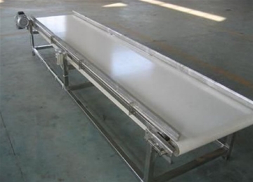 白色食品草藥輸送機(jī) PU材質(zhì)輸送帶